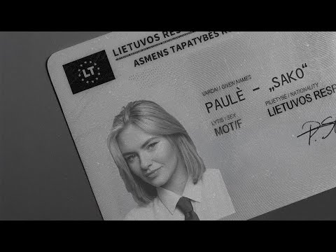 Paulè - SAKO | Eurovision 2026 - Lithuania