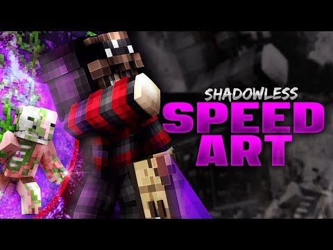 Minecraft Banner Speedart (+PSD DOWNLOAD) [#152] - Shadowless ft. craftergraphics