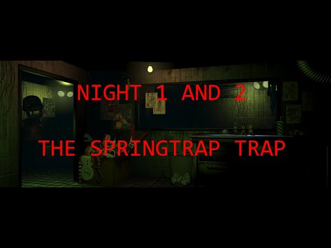 How to beat FNaF 3 - Night 1 + 2 Walkthrough | FNaF Academy