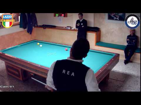 Piscitella vs Rea - Gara Interregionale 1/2/3 Cat. CSB Martino's Billiards (LT) 14/18Mar2017