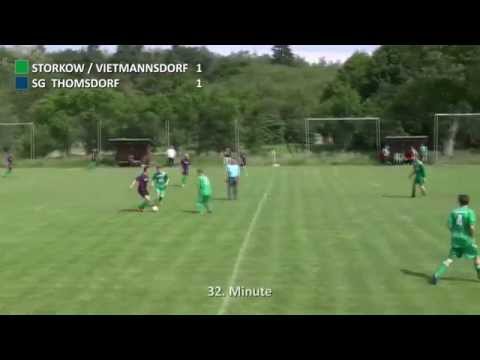 STORKOW/VIETMANNSDORF - SG THOMSDORF 7:2 - Highlights [A-Junioren Kreisliga UM 13/14 - 16.Spieltag]