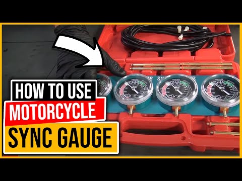 Alpha Moto Motorcycle Vacuum Carburetor Synchronizer Synchronization Carb Sync Gauge Tool