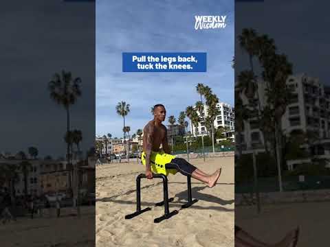 Ninja athletes! Davyon Hancox is back to help you master the L sit!