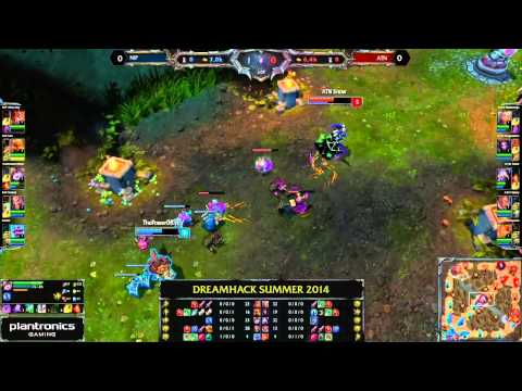 DreamHack Summer 2014 Day 2: Ninjas in Pyjamas vs Team ALTERNATE (15.06.2014)