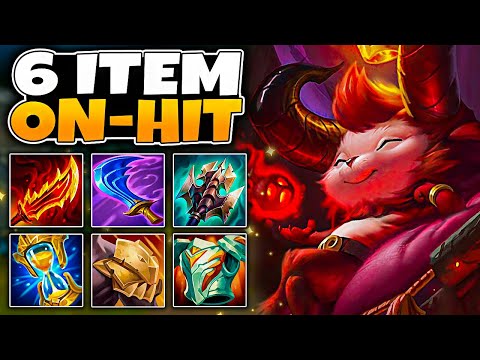 6 Item On-Hit Teemo is absolutely GOD MODE