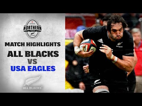 HIGHLIGHTS | All Blacks v USA Eagles (1874 Cup)