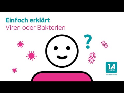 Viren oder Bakterien einfach erklärt – ein Erklärvideo von 1 A Pharma
