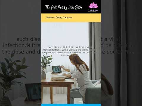 Niftran cp 100mg 30 cap nitrofurantoin compliance pack