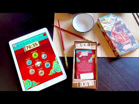 Eindruck Escaperoom Kartenspiel  „UNLOCK! - EPIC ADVENTURES: Die sieben Prüfungen des Drachen“