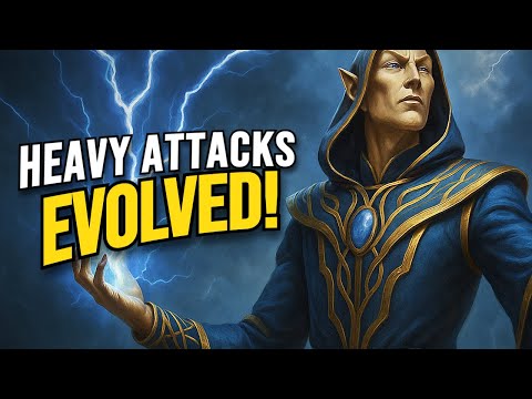 Heavy Attack Sorcerer Got GIGA-BUFFED! ESO Subclassing Heavy Attack Solo Build