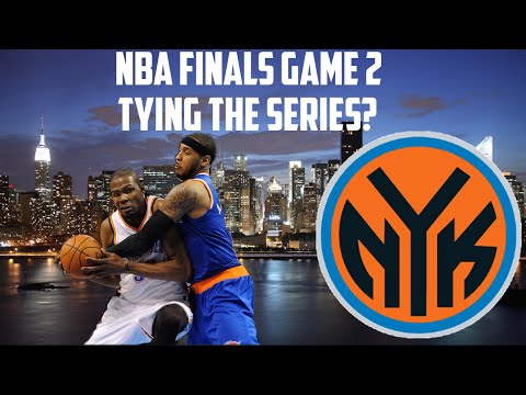 NBA 2K15 My GM Mode - New York Knicks | Finals G2 Vs. OKC | Tying The Series?!