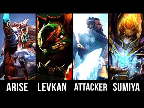 TOP-1 Hero Spammers With Their BEST & SIGNATURE Heros - EPIC Battle - WHO IS THE BEST? Dota 2