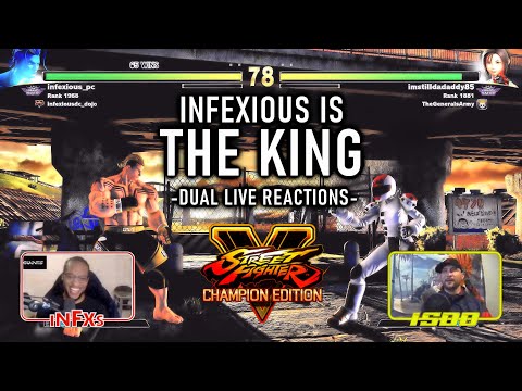 ROBOTIC REACTIONS!! -Infexious [LUKE] vs ImStillDaDaddy [AKIRA] !! - SFV CE
