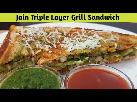 Jain Triple Layer Grill Sandwich