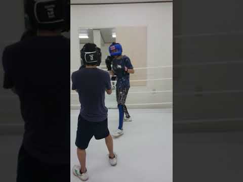 スパーリング（しが草津ボクシングジム）