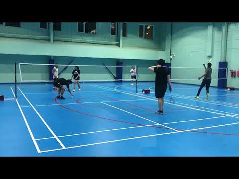 Solid Badminton Club Dubai | Jericho/Tin vs Jesli/Shahn