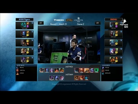 SSB vs KOO Game 2 Highlights - SBENU SONICBOOM vs KOO TIGERS - Week 5 LCK Champions Korea Summer
