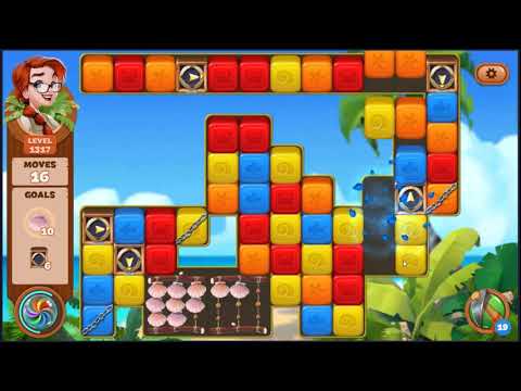 Lost Island Blast Adventure Level 1317 - NO BOOSTERS 🏝️ | SKILLGAMING ✔️