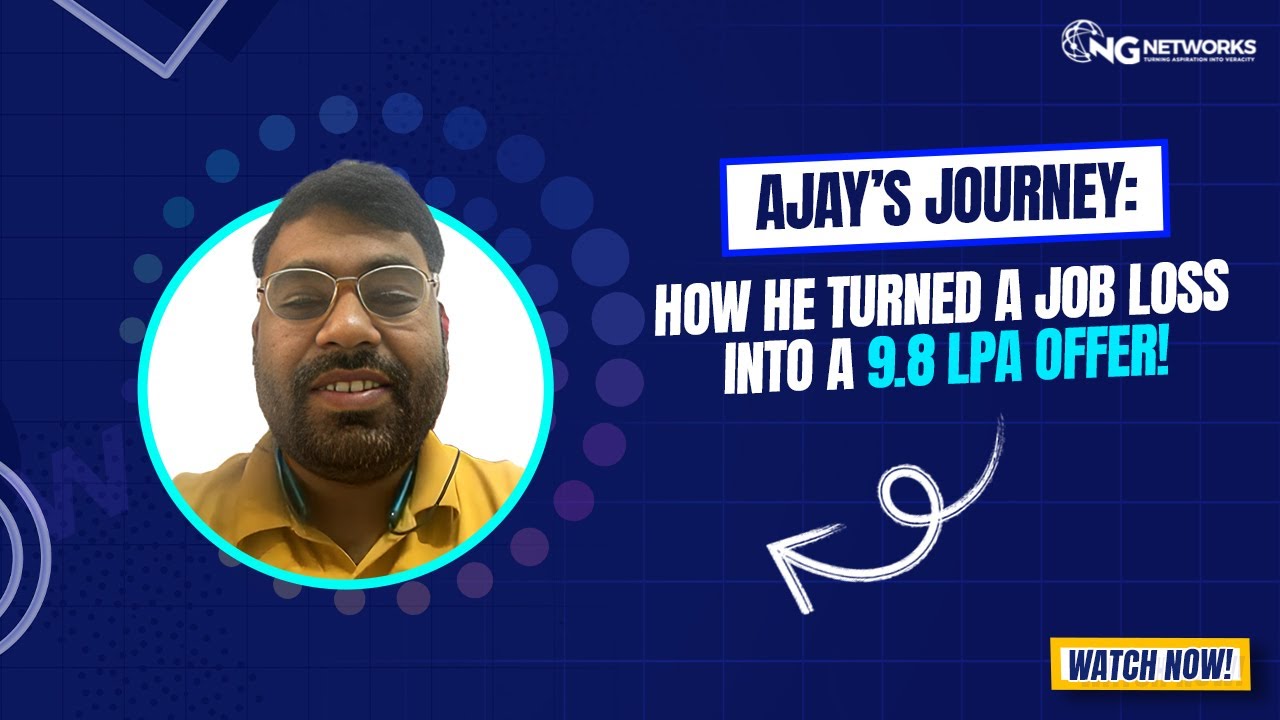 Ajay’s Journey: How He Turned a Job Loss Into a 9.8 LPA Offer #highpayingjobs #jobplacement