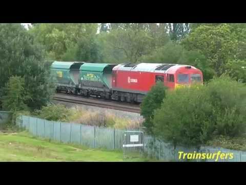 DB Class 60 No. 60079 on 6H43 Pendleton - Tunstead Sdgs on 28.07.15 - HD