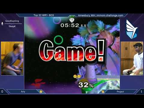 MMOM Bi-Monthly 11 SSBM - Arty (Peach) vs. Project (Fox) - Melee WR1