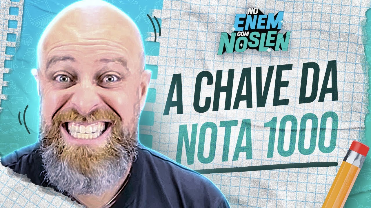 Como ARGUMENTAR BEM na sua redação do ENEM? #NoENEMComNoslen | Professor Noslen