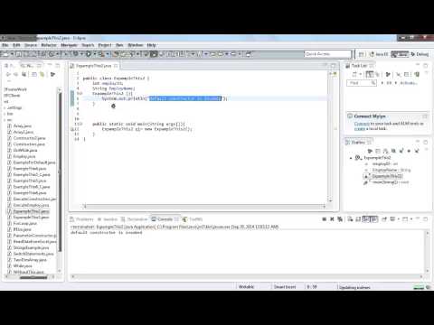 Core Java Topic 11 This Keyword In Java