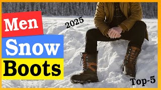 Men's Snow Boots to Buy on Amazon in 2025 | winter boots | winter boots to buy on market in 2025