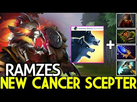 RAMZES [Lycan] New Cancer Scepter Offlane Hero Crazy Plays 7.22 Dota 2