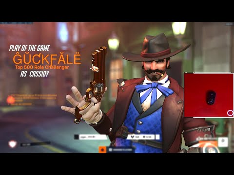 GALE HITSCAN GOD CASSIDY GAMEPLAY! POTG! [ OVERWATCH 2 SEASON 5 TOP 500 ]