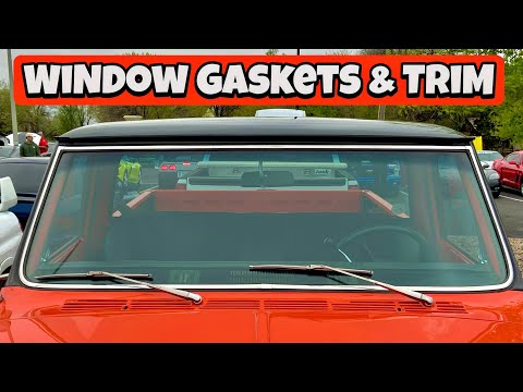 Windshield Gaskets and Trim - 1967-72 GM Trucks