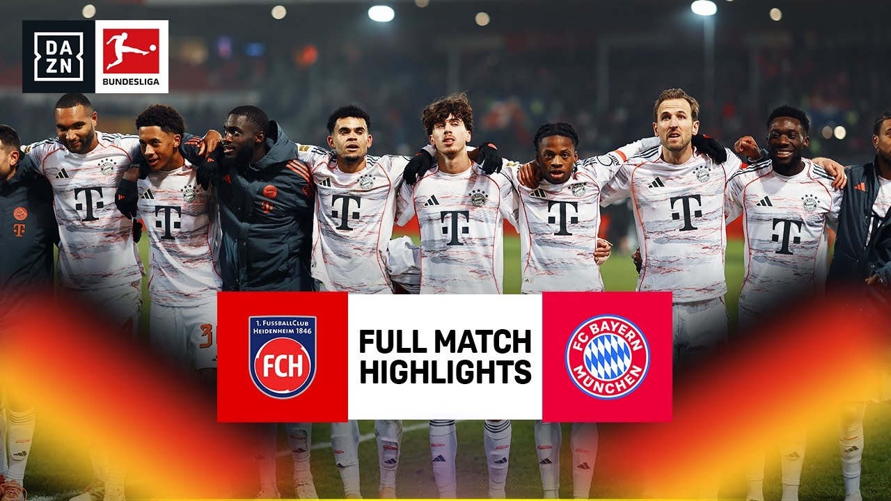 Heidenheim 1846 vs  Bayern München | Bundesliga Highlights | Matchweek 15 | 2025-2026