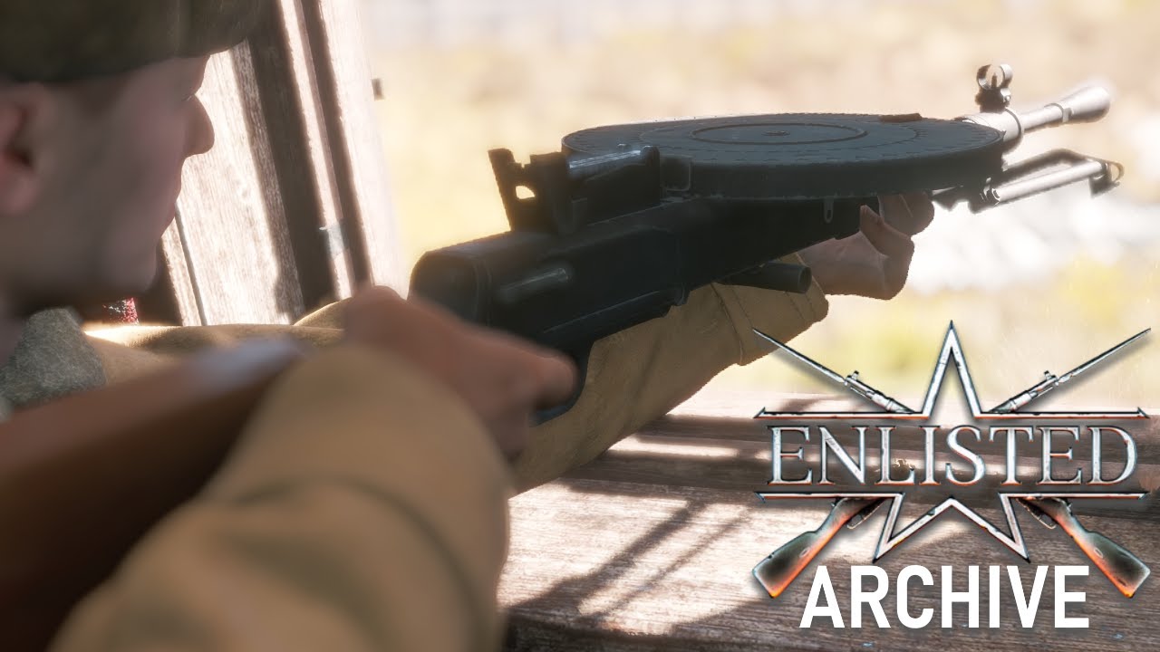 Enlisted Showcase - Degtyaryov DP-27