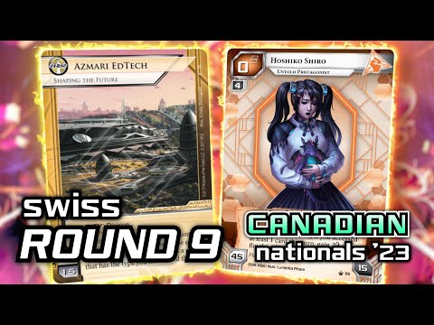 Netrunner Canadian Nationals 2023: Swiss Round 9 - Android: Netrunner