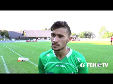 Aleksandar Lazarevic efter sejren over Skive IK