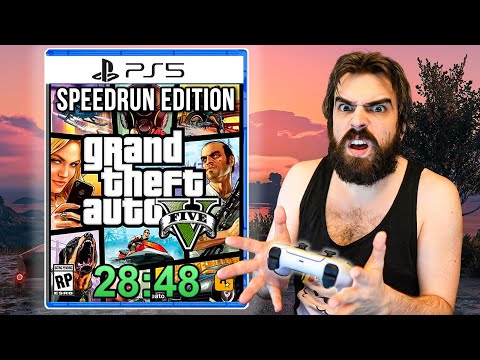 World First PS5 GTA 5 Speedrun After 9000 Hrs Of PC Speedrun Experience