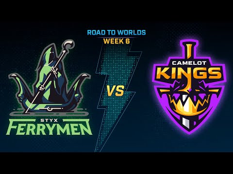 SMITE Pro League Road to Worlds Week 6 :Styx Ferrymen Vs Camelot Kings
