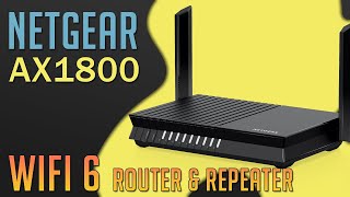 NETGEAR AX1800 - WiFi 6 Router und Extender vorgestellt - DE/GER