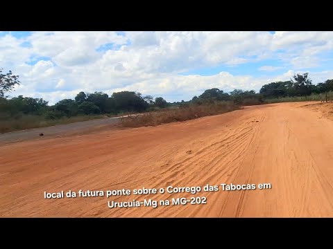 🚧 Obra de Pav/asf de MG-202 e 402 entre Pintópolis e Urucuia após dois 2 anos no 17/04/26 às 13:23hs