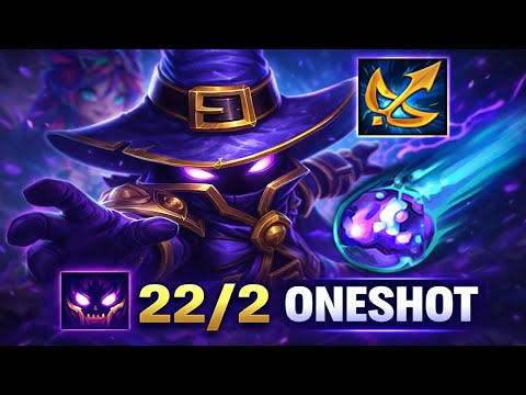 SEASON 16 ADC VEIGAR = ONESHOT WITH ONE SPELL
