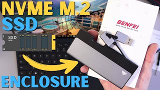 BENFEI M.2 NVMe/SATA SSD Enclosure | A Closer Look at 10Gbps USB-C & USB-A Design