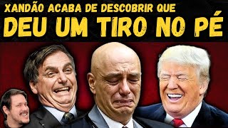 MORAES ACABA de DESCOBRIR que deu um TIRO no PÉ