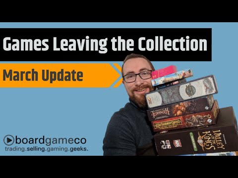 Games Leaving My Collection: March Update