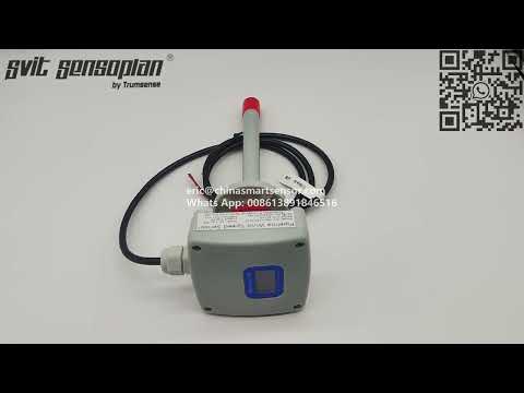 Genuine Trumsense® STT-PW01230M05V High Precision Pipeline Anemometer Ducted Wind Speed Sensor