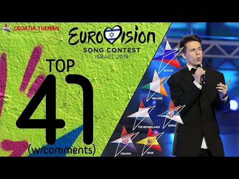 My Top 41 | Eurovision 2019 (w/comments)