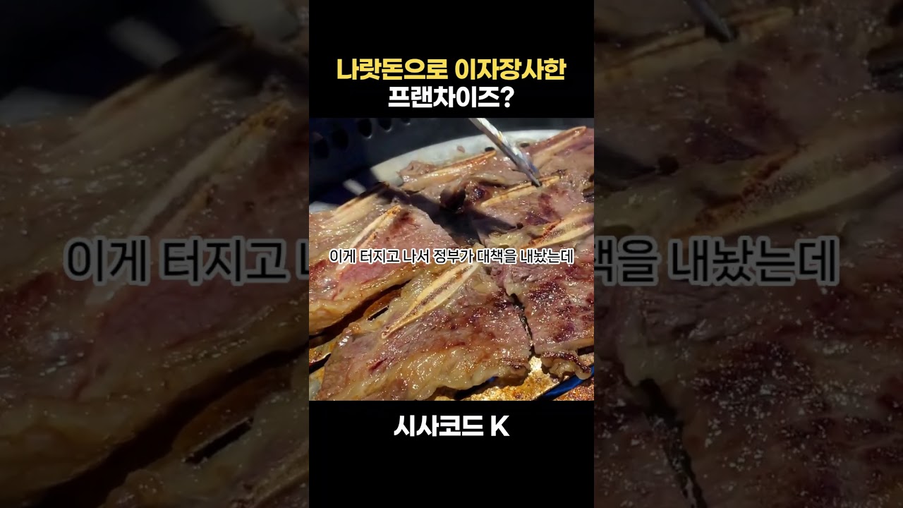 나랏돈으로 이자장사한 프랜차이즈?