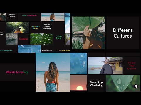 Frames Slideshow Modular Template for Apple Motion & FCPX