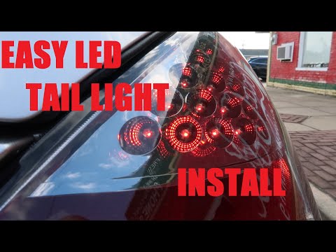350z LED tail light install #Nissan350z #Zociety #ledtailights