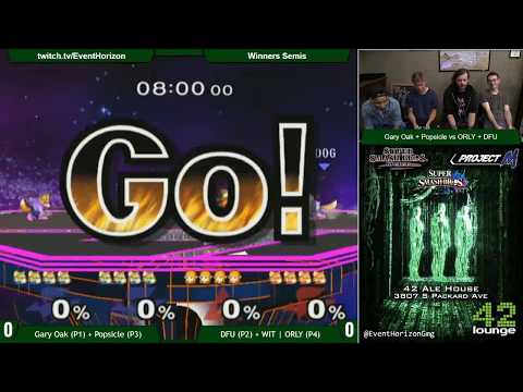 Construct 83 - Gary Oak + Popsicle vs DFU + WIT | ORLY - Melee Doubles WS