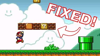 Playing Super Mario All-Stars the Proper Way (Brick Fix Patch)